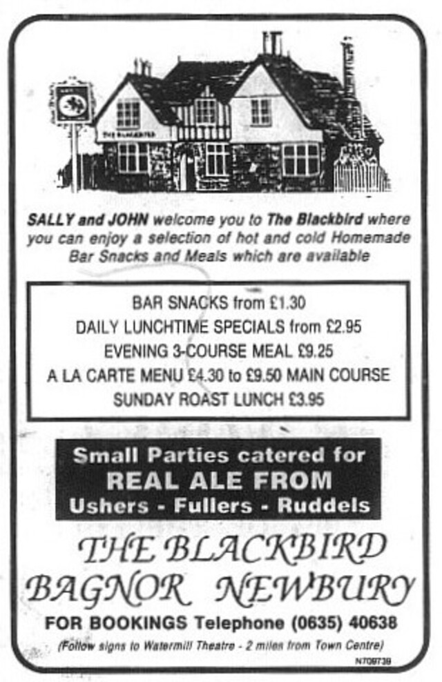 The Blackbird, Bagnor