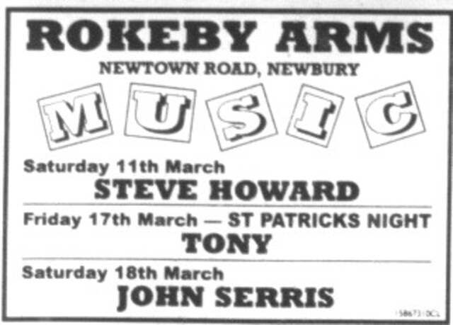 Rokeby Arms, Newbury Rokeby Arms, Newbury