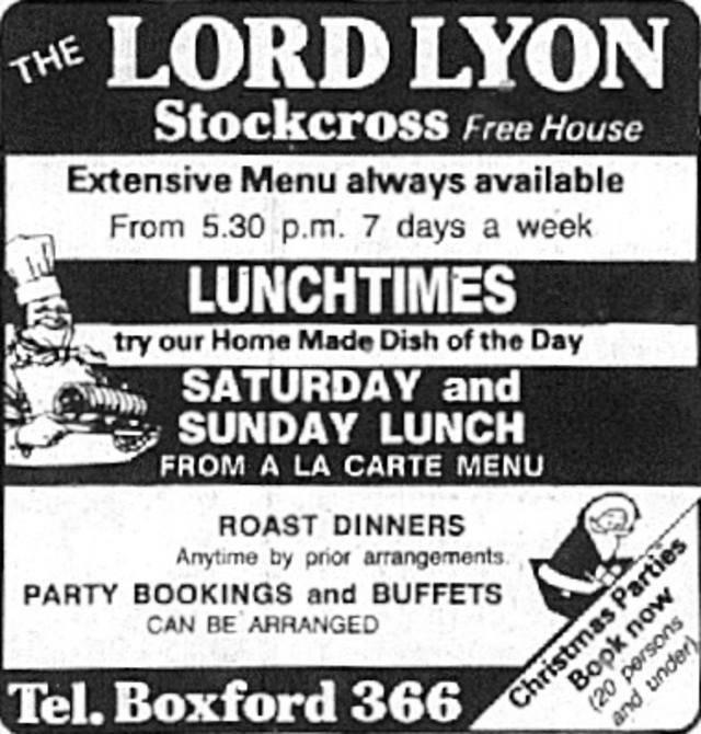 Lord Lyon, Stockcross