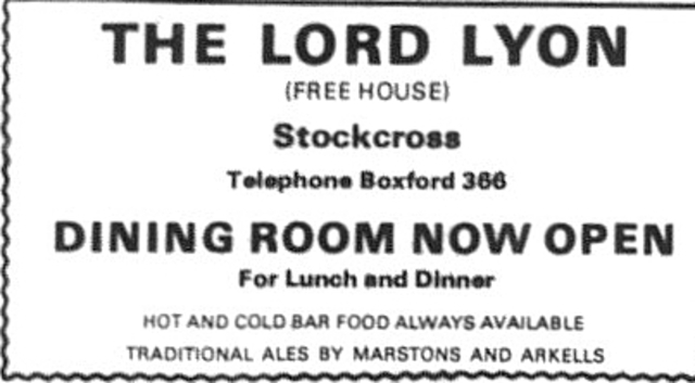 Lord Lyon, Stockcross