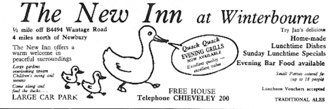 Winterbourne Arms, Winterbourne