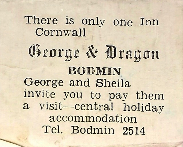 George & Dragon, Bodmin George & Dragon, Bodmin
