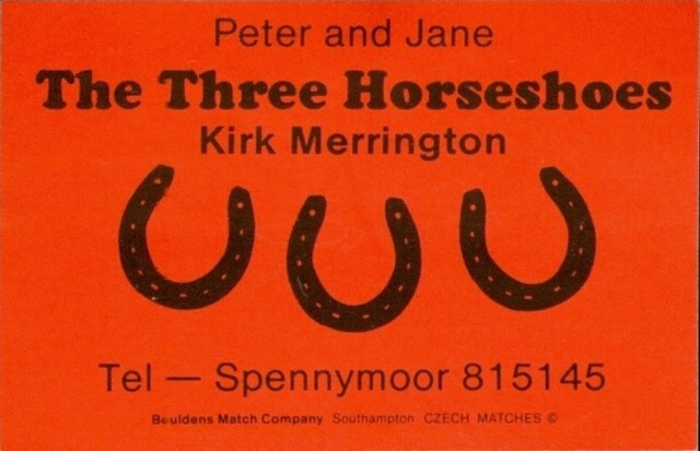 Three Horseshoes, Kirk Merrington