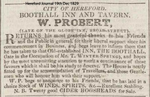 Booth Hall, Hereford Booth Hall, Hereford