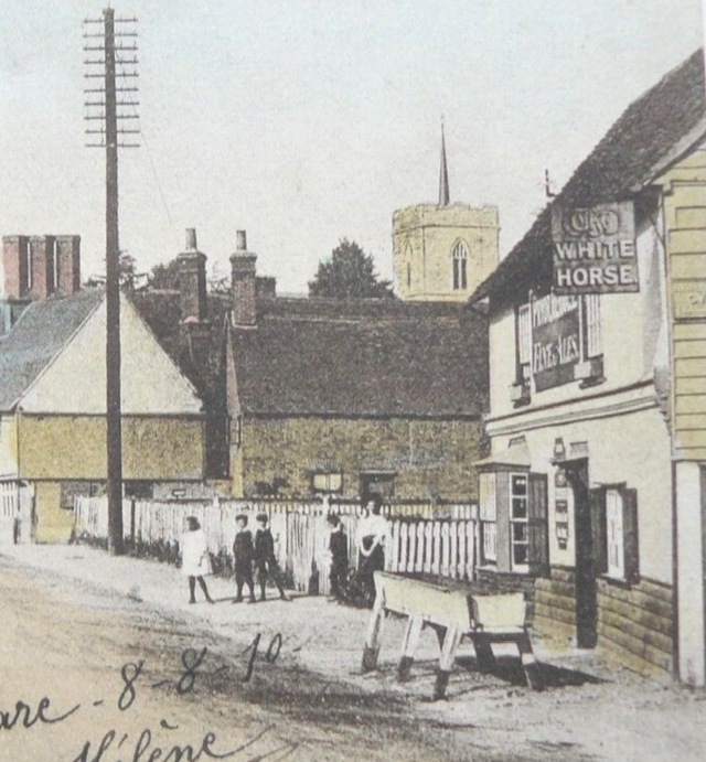 White Horse, High Cross White Horse, High Cross