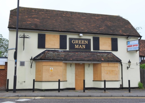 Green Man, Ickleford Green Man, Ickleford