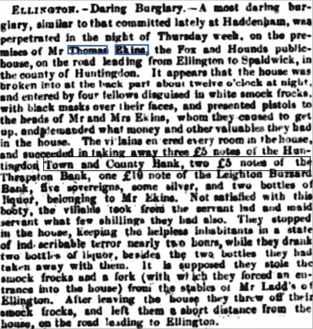 Fox & Hounds, Easton Fox & Hounds, Easton