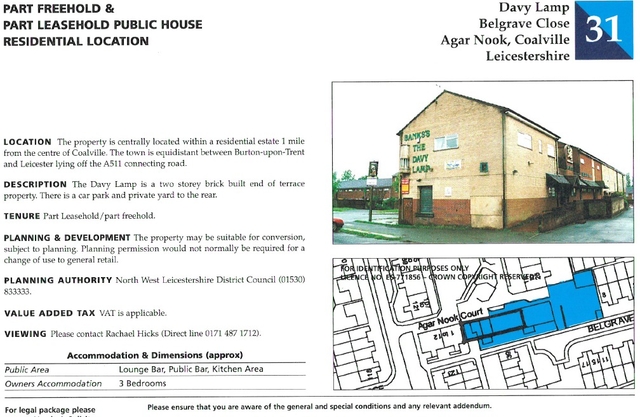 Davy Lamp, Coalville Davy Lamp, Coalville