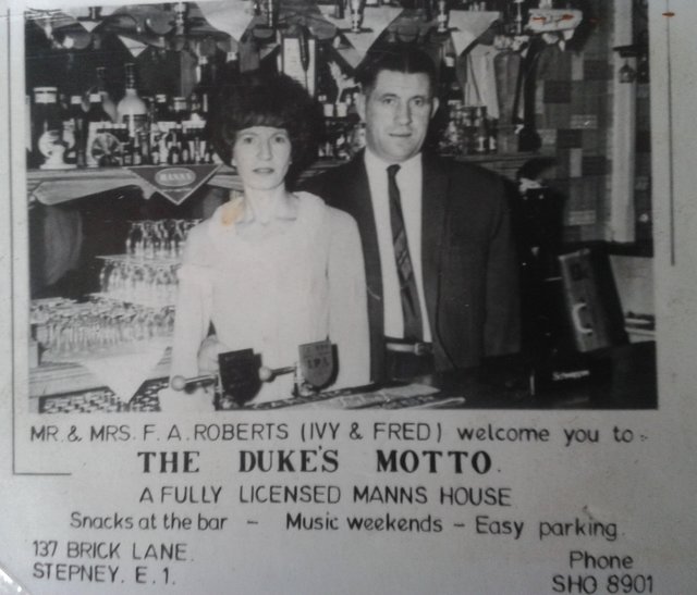 Dukes Motto, Whitechapel Dukes Motto, Whitechapel