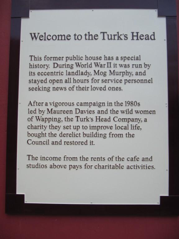 Turks Head, Whitechapel Turks Head, Whitechapel