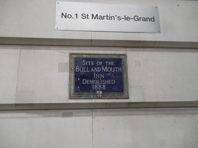 Bull & Mouth, Clerkenwell Bull & Mouth, Clerkenwell