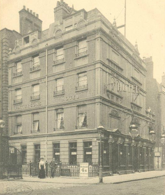 Pattersons Hotel, Clerkenwell Pattersons Hotel, Clerkenwell
