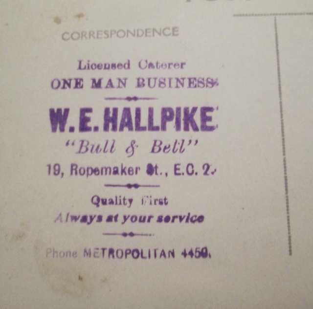 Bull & Bell, Moorgate