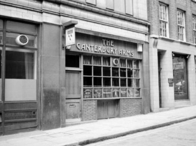 Canterbury Arms, Fenchurch Street & City, EC3 Canterbury Arms, Fenchurch Street & City, EC3