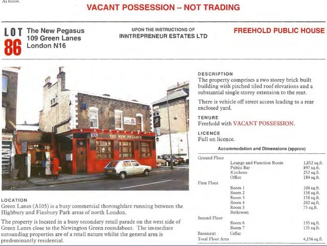 New Pegasus, Stoke Newington New Pegasus, Stoke Newington