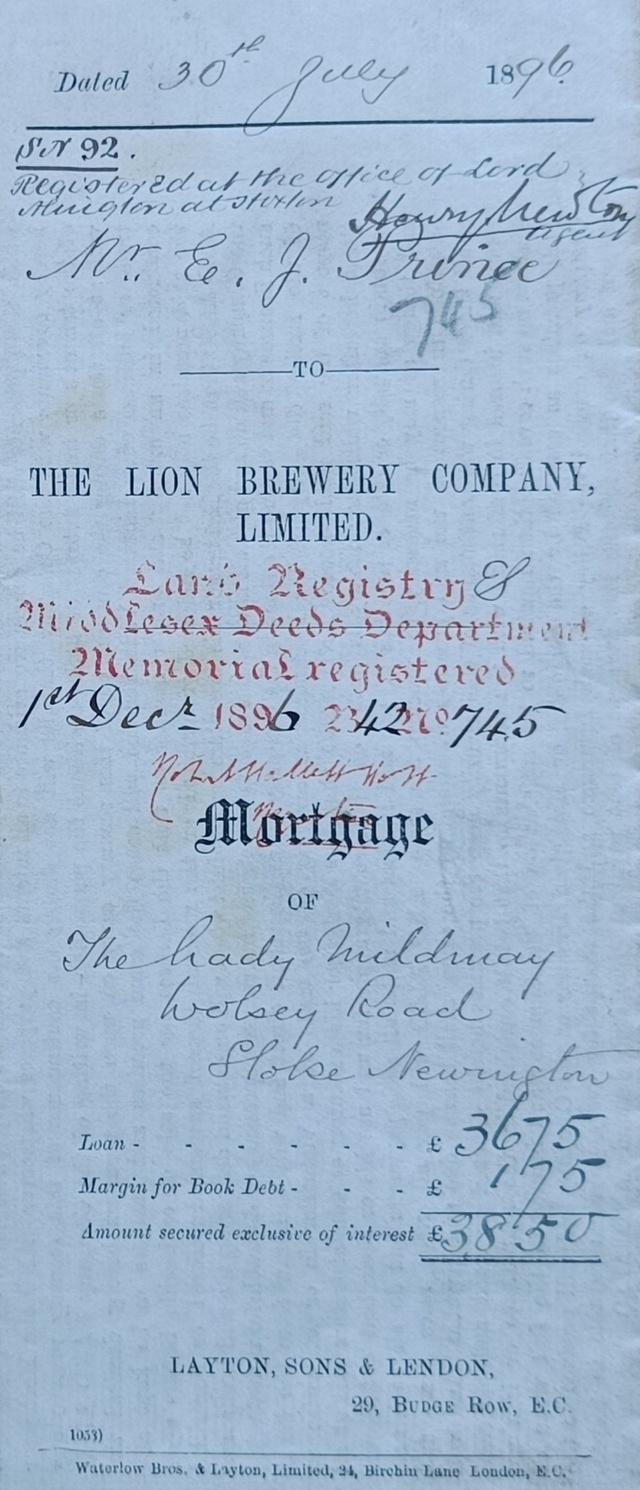 Lady Mildmay, Islington Lady Mildmay, Islington