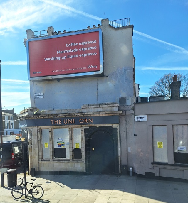 The Unicorn, Camden