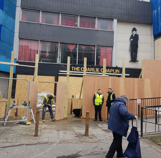 Charlie Chaplin, Southwark Charlie Chaplin, Southwark