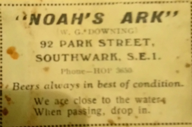 Noahs Ark, Southwark Noahs Ark, Southwark