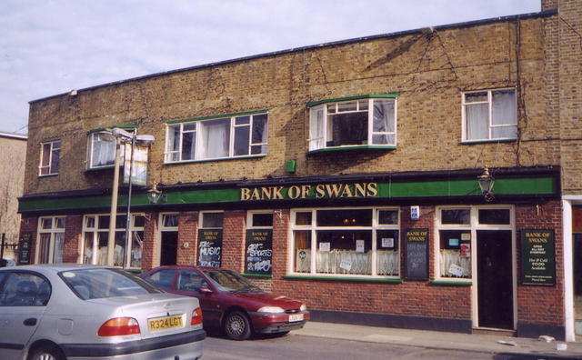 Bank Of Swans, Clapham Bank Of Swans, Clapham
