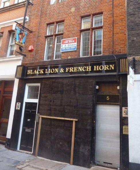 Black Lion & French Horn, Marylebone Black Lion & French Horn, Marylebone