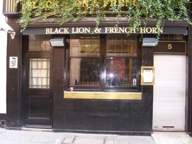 Black Lion & French Horn, Marylebone Black Lion & French Horn, Marylebone