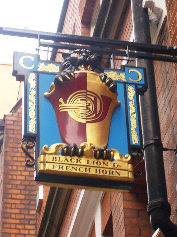 Black Lion & French Horn, Marylebone Black Lion & French Horn, Marylebone