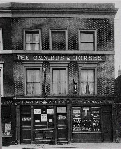 Omnibus & Horses, Bayswater Omnibus & Horses, Bayswater