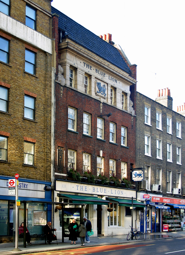 Blue Lion, WC1 Blue Lion, WC1