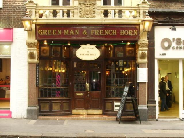 Green Man & French Horn, Covent Garden