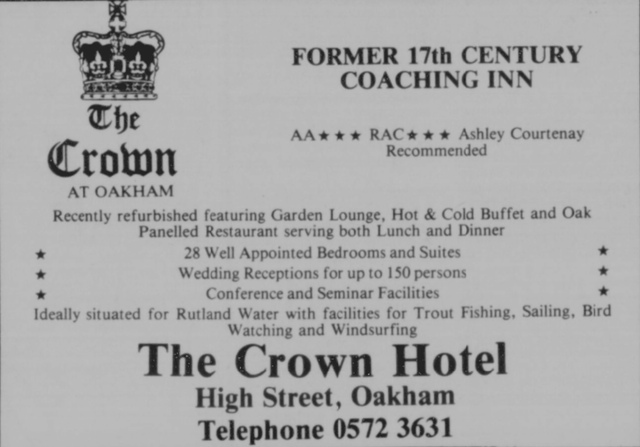 Crown Hotel, Oakham