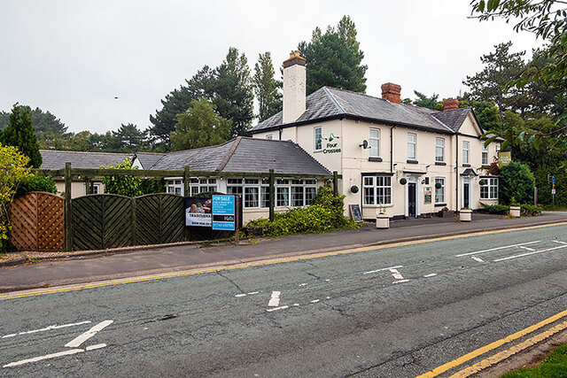 Four Crosses, Bicton Four Crosses, Bicton