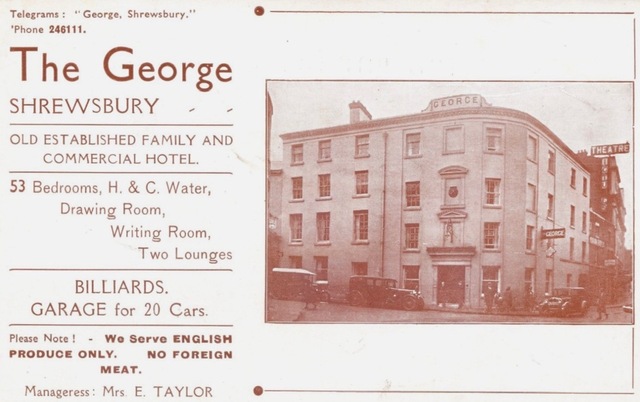George Hotel, Shrewsbury George Hotel, Shrewsbury
