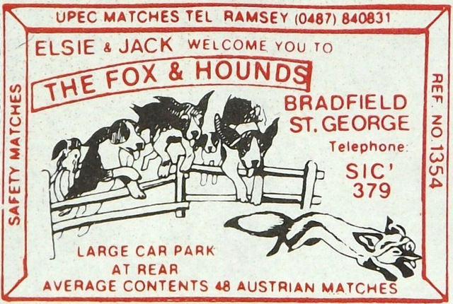 Fox & Hounds, Bradfield St George