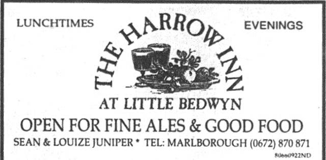 Harrow Inn, Little Bedwyn